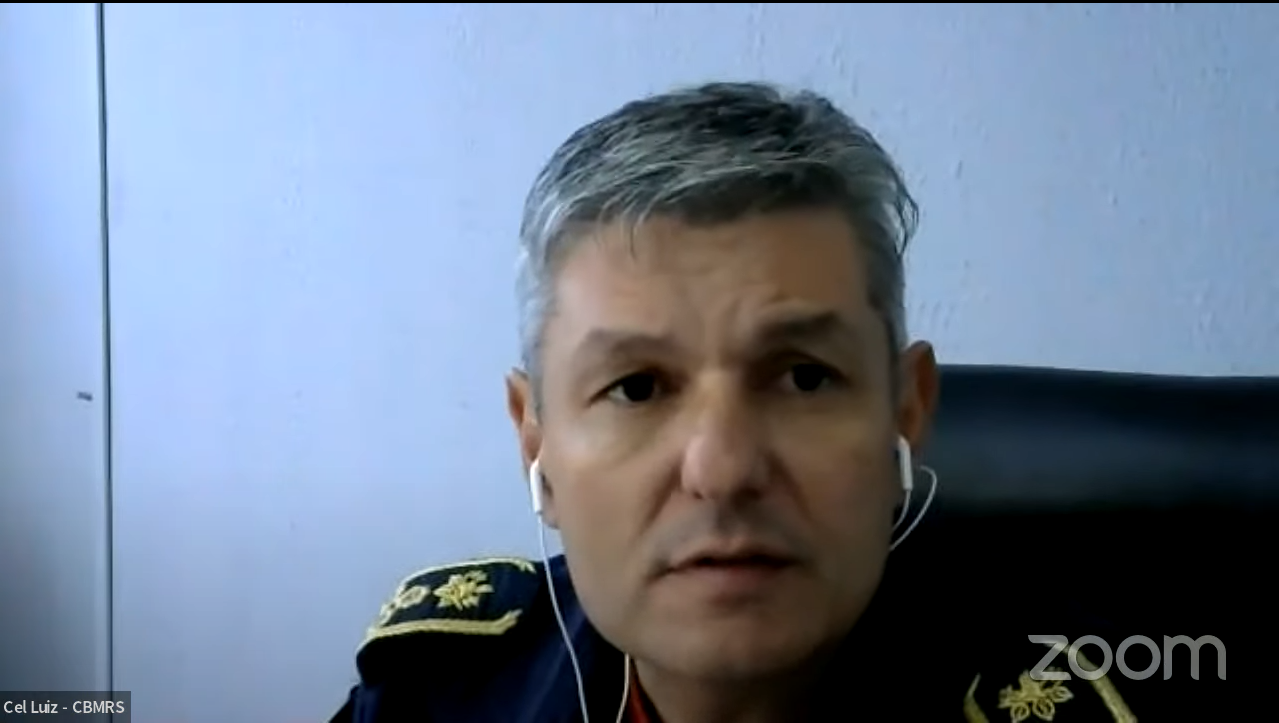 Comandante-Geral do CBMRS, Cel. Luiz Carlos Neves Soares Júnior
